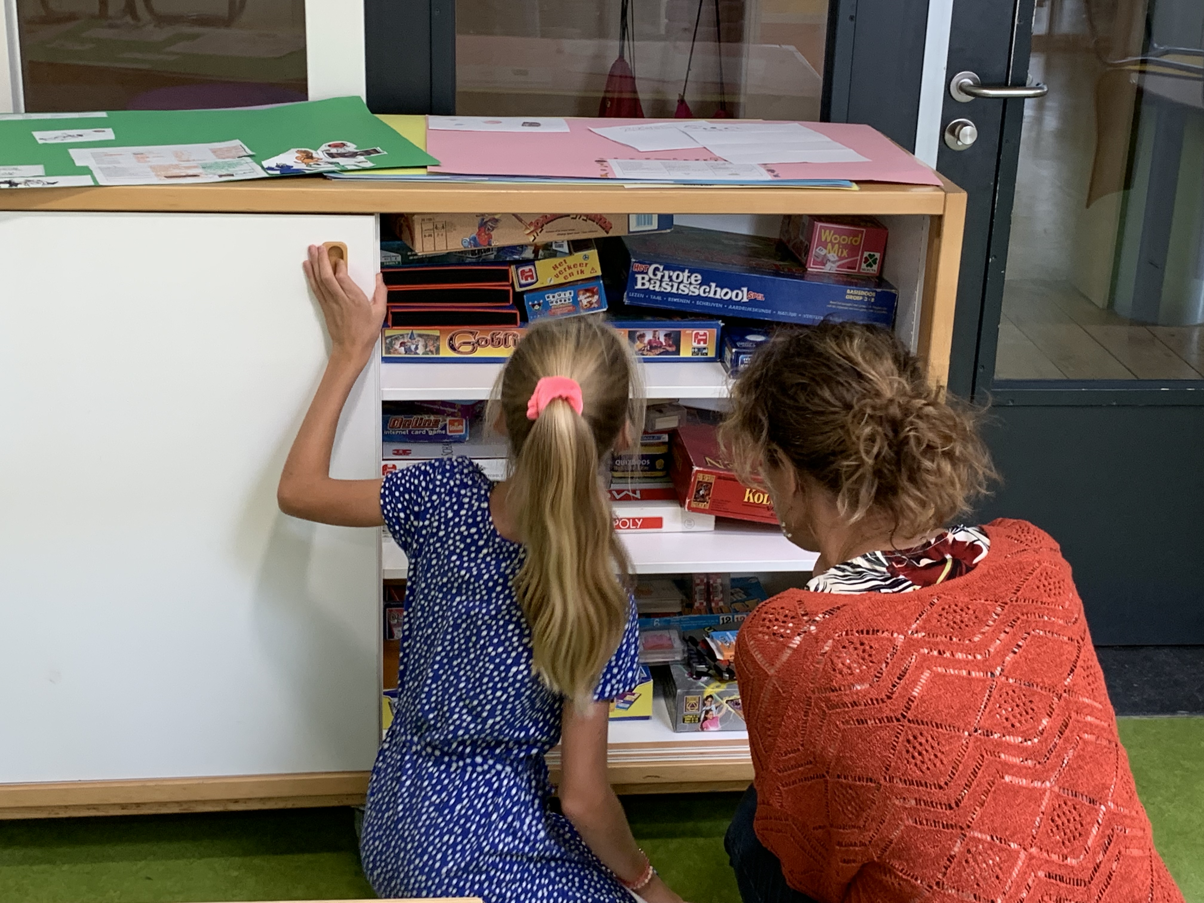 Gezelligheid tijdens de 1e kijkmiddag!