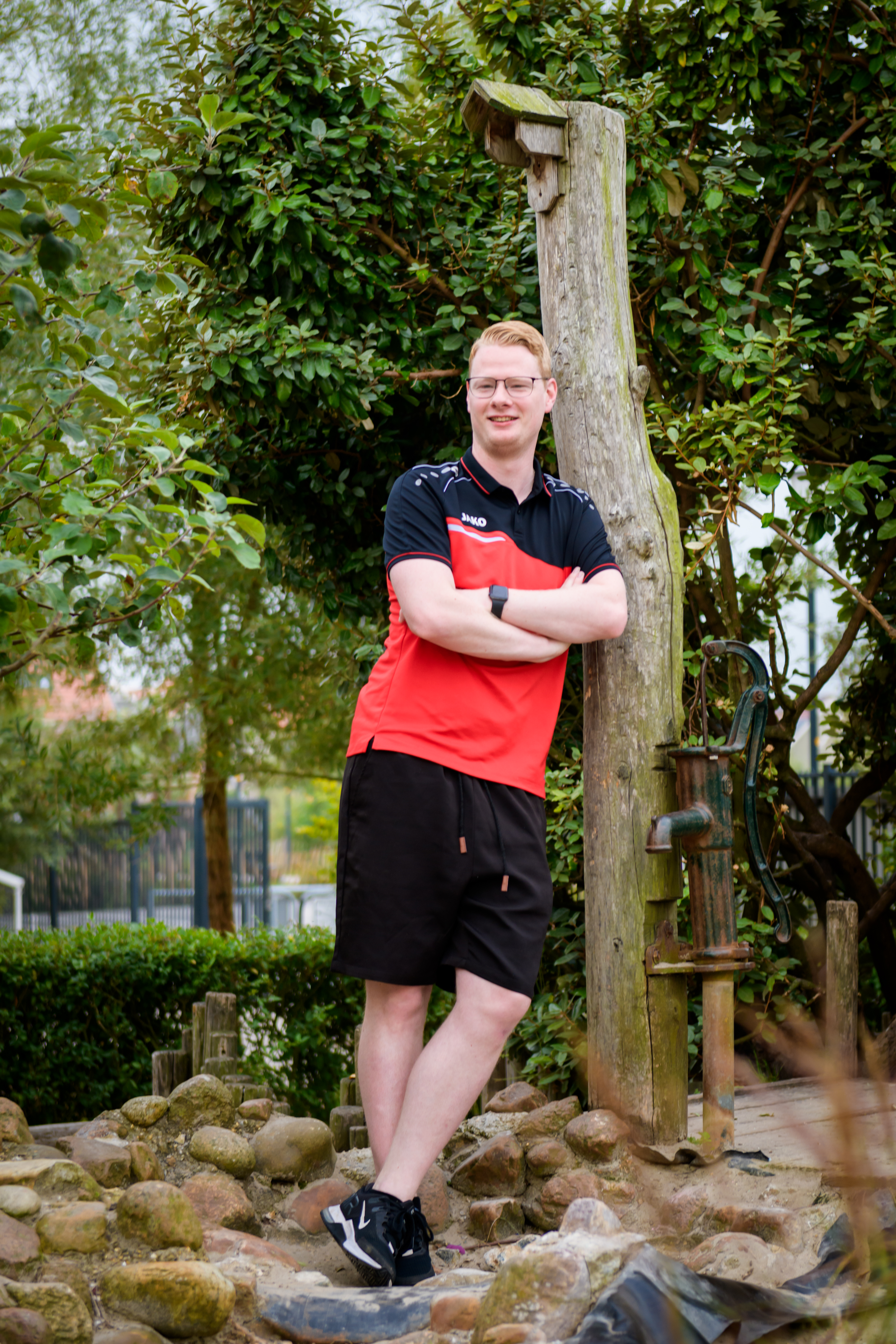 Gymdocent meester Kevin